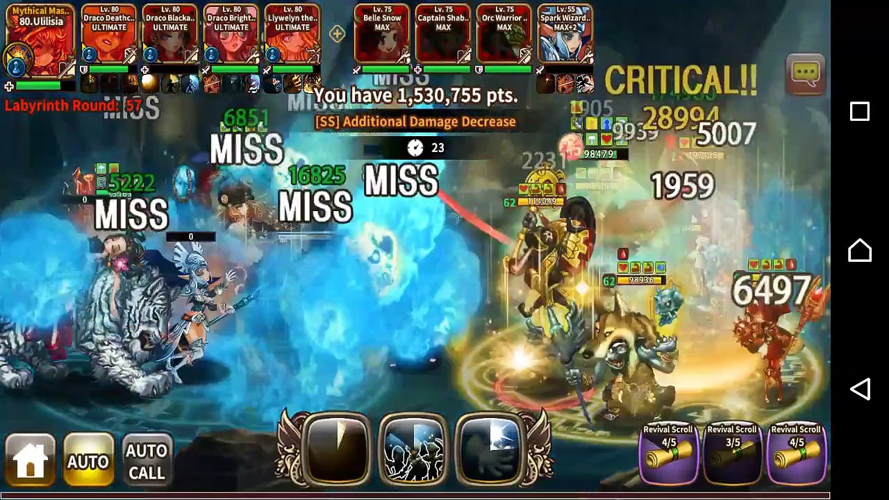 Dragon Blaze - Ultimate Team with Main Buff Cap. 80 - Daily quest Part 1 on 01-12-2016
