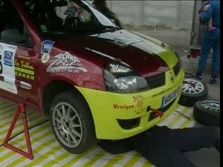Paddock1 au rallye des flandres 2007