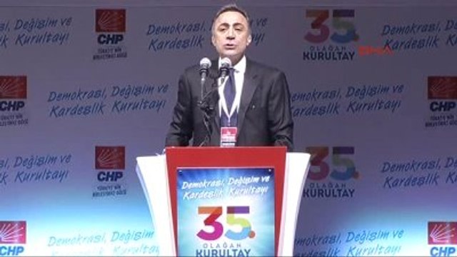 Arşiv 2- Berhan Şimşek'in CHP 35. Olağan Kurultayındaki Konuşması Arşiv Görüntüleri