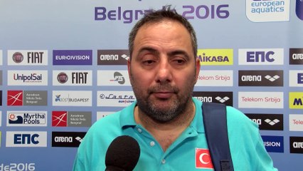 Interview after France won by 14:9 against Turkey – Men Ranking Round, Belgrade 2016 European Championships