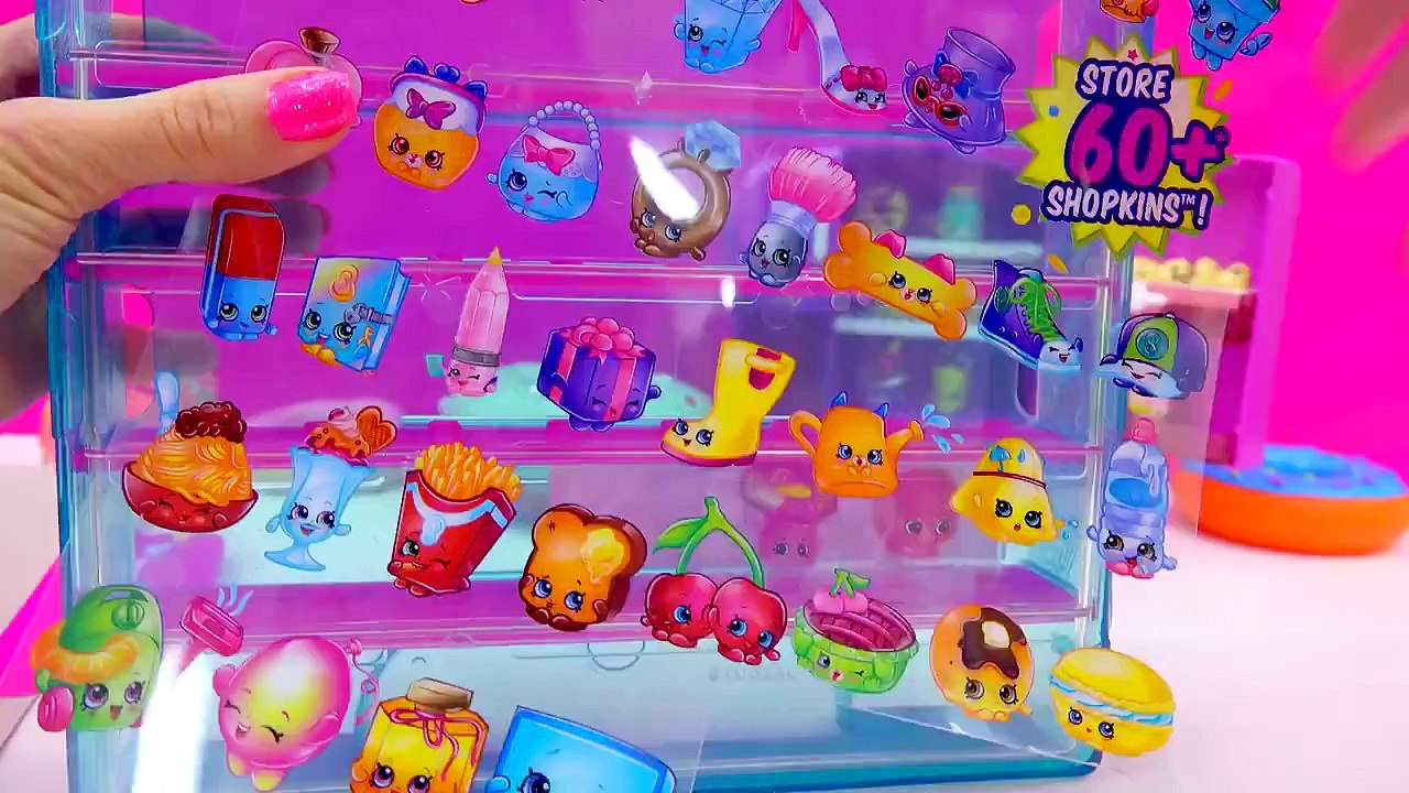 Shopkins ⓈⒺⒶⓈⓄⓃ 4 Glitzi Collectors Case with 8 Glitter Exclusive   Petkins ⓋⒾⒹéⓄ