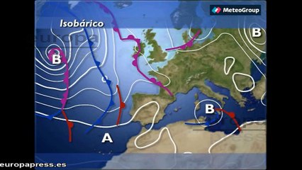 Previsión del tiempo para el martes 19 de enero