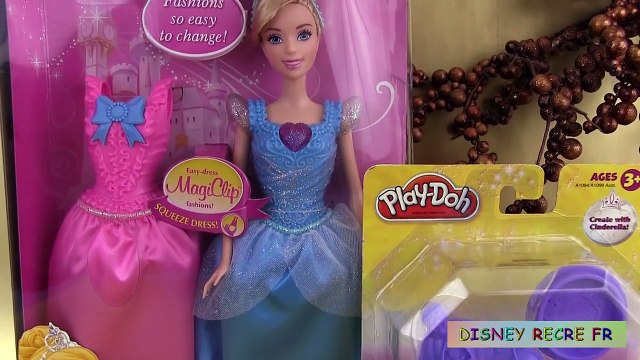 Play Doh Disney Princesses Cendrillon Poupée Magiclip Couronne Sparkle Play Doh