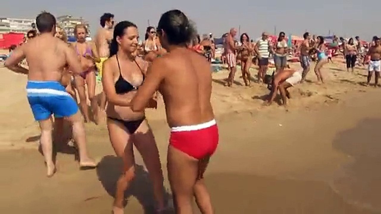 Dance on the beach