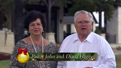 MERRY CHRISTMAS from Pastor John and Diana Hagee
