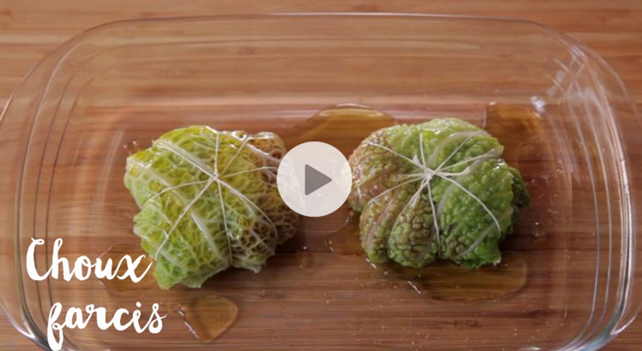 Recette de savoureux choux farcis aux deux viandes  - Gourmand