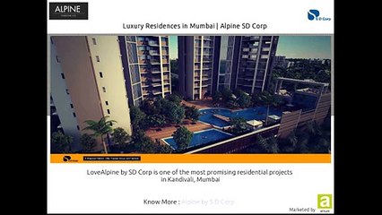 Alpine - 3 BHK Apartments in Kandivali Mumbai
