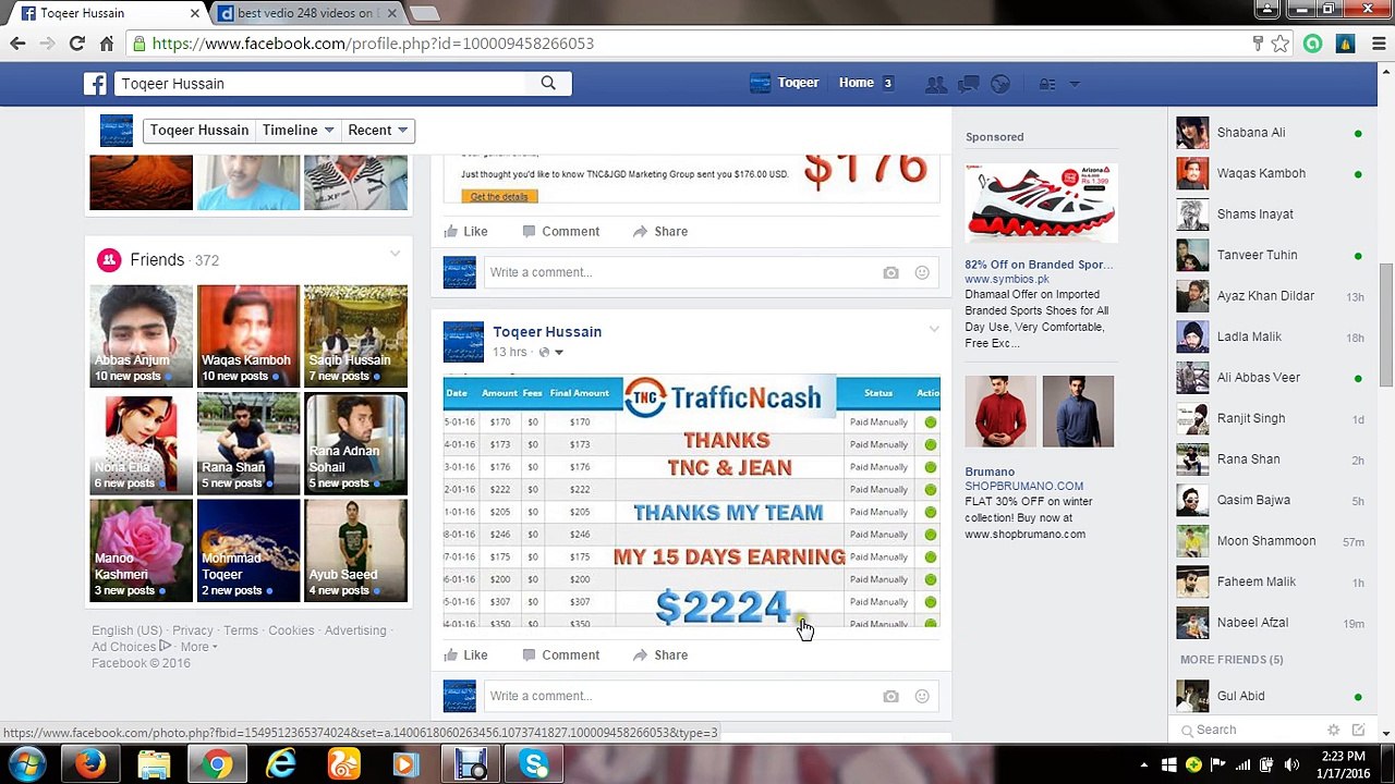 TRAFFICNCASH  URDU PROOF NO 2