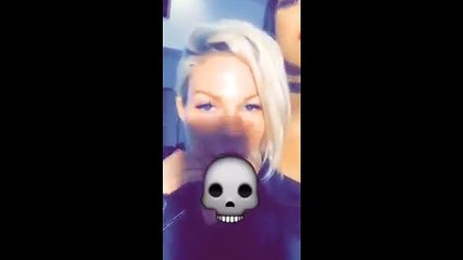 Kendall Jenner jokes around with Joyce Bonelli on snapchat (720p Full HD)