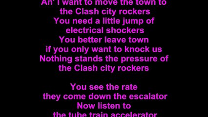 Clash – Clash City Rockers Lyrics