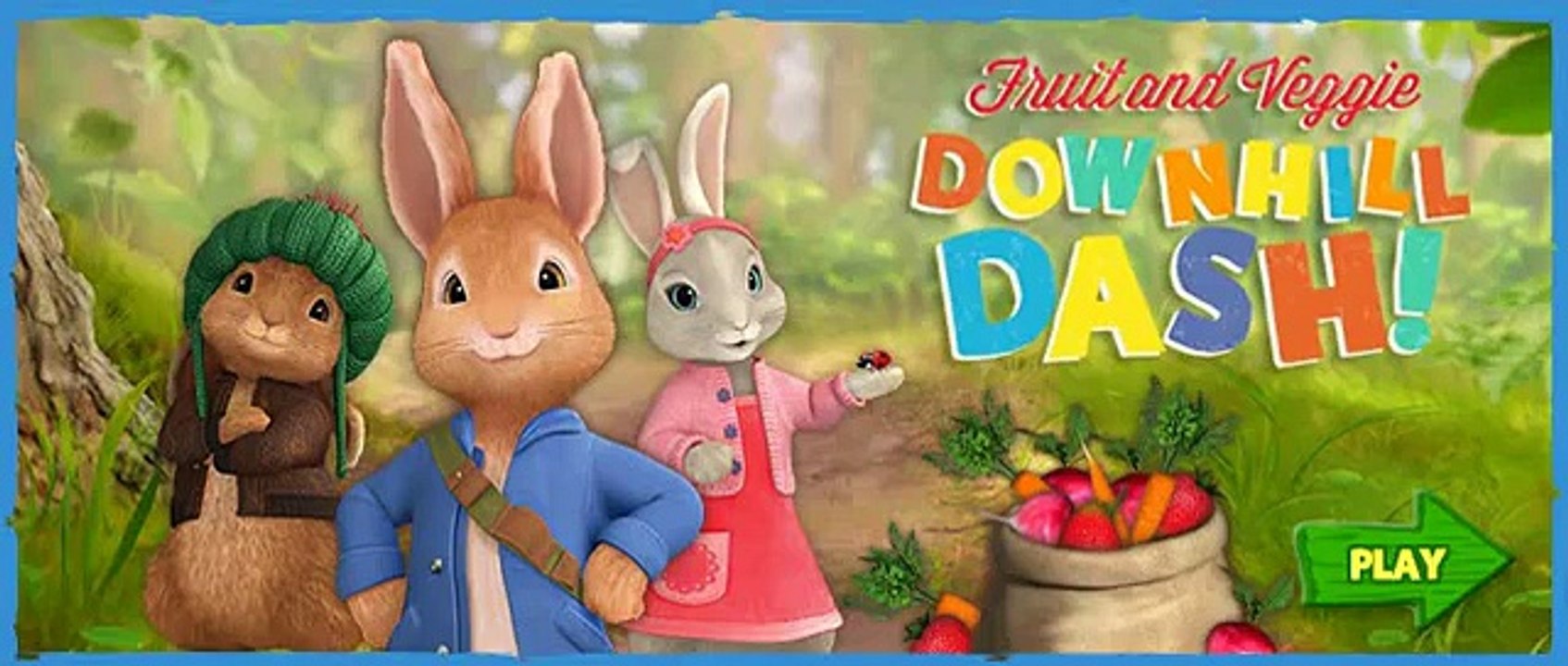 Peter Rabbit - Fruit & Veggie Downhill Dash