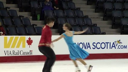 2016 CTNSC Junior Short Dance - MARIER/WONG