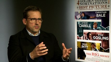 Steve Carell talks the economy and Ryan Gosling
