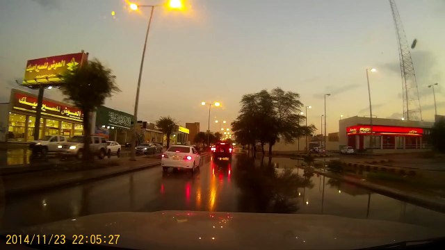 أمطار بريدة 1-2-1436 هـ