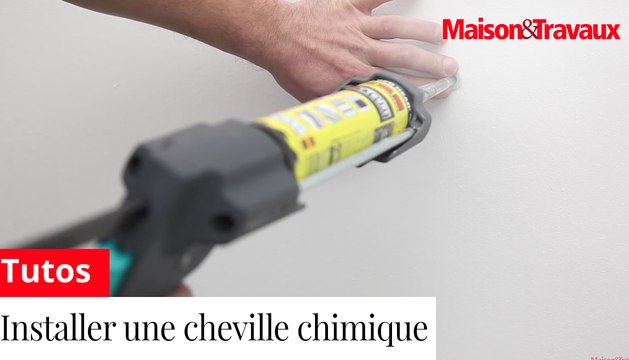 Comment installer une cheville chimique ?