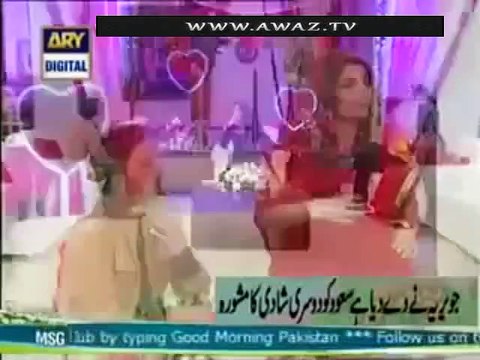 Javeria & Saud Fight In Nida Yasir Live Morning Show - Javeria Ne Saud Ko Dosri Shadi Karne Ka Keh Diya