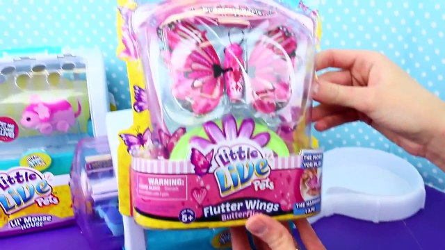 Little Live Pets Lil Mouse House Trail Track Set Tubes ❤ Baby Mice Moose Toys Review Disn