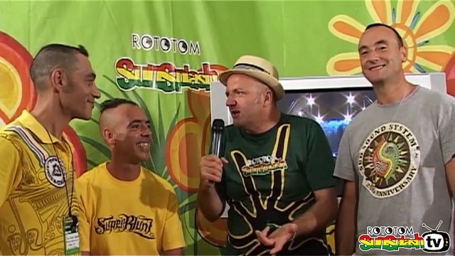 SUD SOUND SYSTEM interview @ Rototom Sunsplash 2011