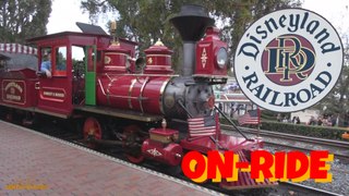Last Day EVER For Disneyland Railroad Route Round Trip (HD POV) Disneyland Californa