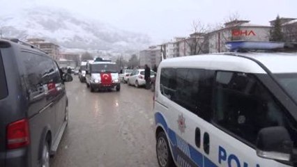Amasya Şehidini Son Yolculuğuna Uğurladı-2