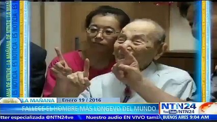Muere el hombre más longevo del mundo: no usaba lentes ni prótesis dental