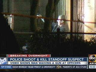 Police shoot, kill man after 6-hour standoff