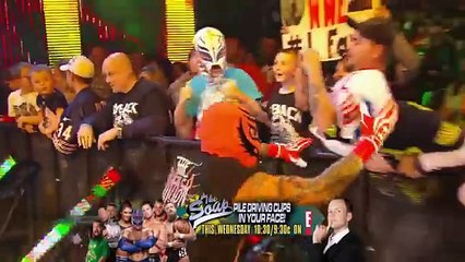 Rey Mysterio & Sin Cara vs Team Hell No _ Raw Latino ᴴᴰ