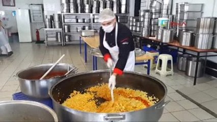 Düzce Okul Tatil Edilince Öğrencilerin Yemeğe İhtiyacı Olanlara Gitti