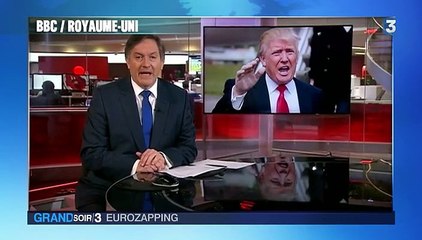 Eurozapping : campagne anti-Trump en Grande-Bretagne, les migrants taxés en Suisse