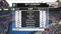 Australian Open 2016 1st round Highlight Maria Sharapova vs Nao Hibino (include oncourt interview)