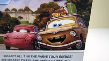 DISNEY PIXAR CARS 2 PARIS TOUR SERIES MATER FINN MCMISSILE JOHN LASSETER