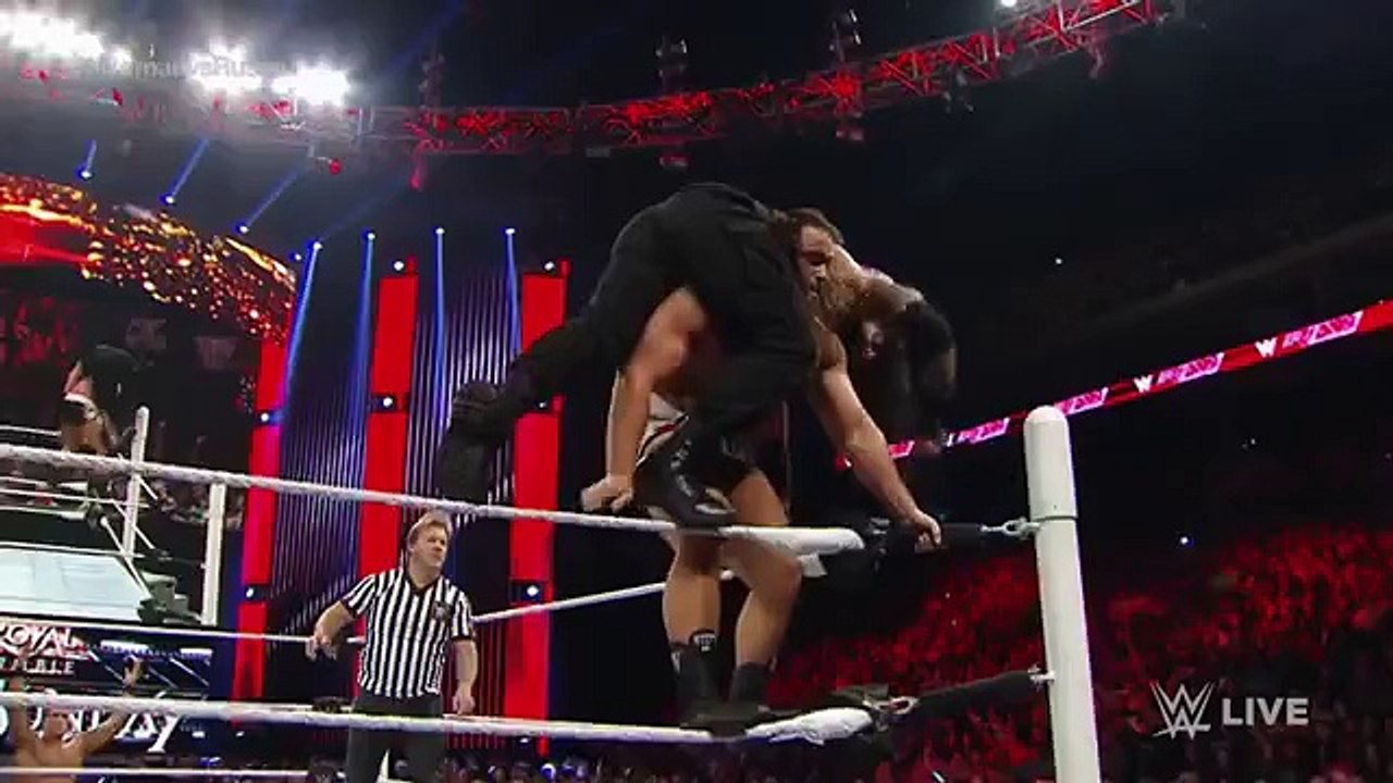 Roman Reigns vs. Rusev – Special Guest Referee Chris Jericho- Raw, January 18, 2016
