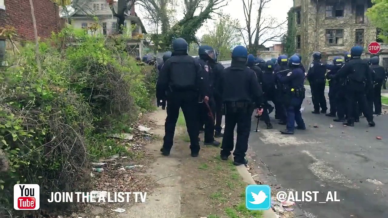 Baltimore Riots Uncut, Officer Down
