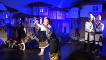 Folk dances in  restaurant Plovdiv (Bulgaria)