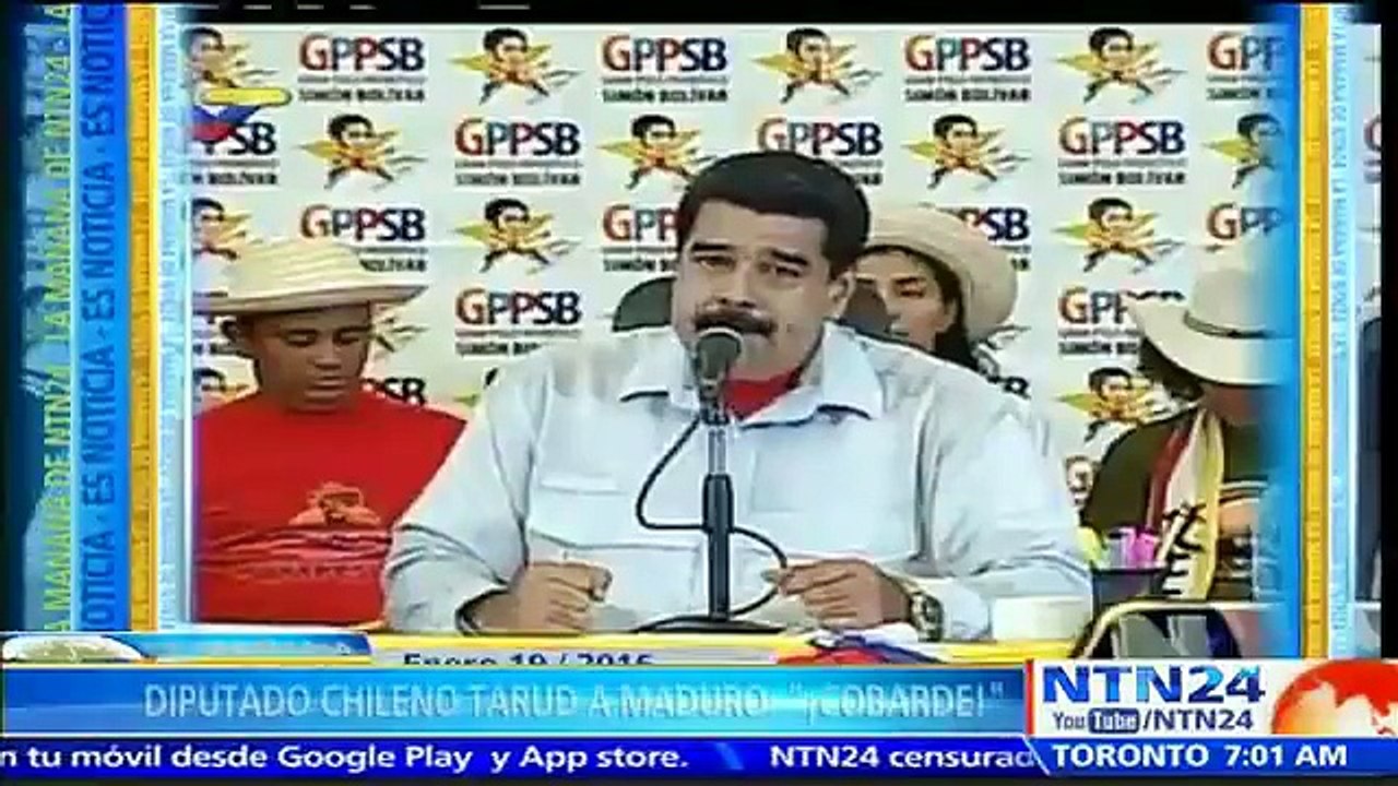 "¡Cobarde!": diputado chileno critica a Maduro tras conocerse nuevos abusos contra esposa y madre de Leopoldo López