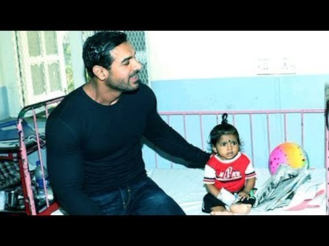 John Ambraham Pays Surprise Visit to Kiddie Fans at IVF Centre