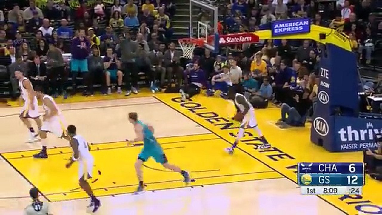 Charlotte Hornets vs Golden State Warriors | Full Game Highlights  |Jan 4th 2016 | NBA 2015-16