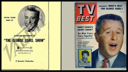 George Gobel TV Show-Jan/55-Free Classic Comedy-George loses Arguement