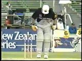 Waqar Younis Angry - Clear Caught Behind not given Out . Rare cricket video
