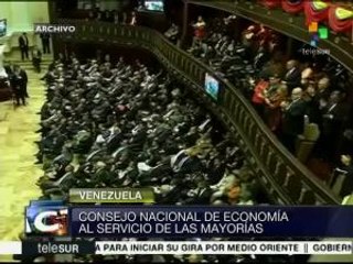 Consejo Nacional de Economía venezolano creará nuevo modelo productivo