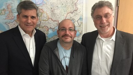 Editor describes reunion with &apos;upbeat&apos; Jason Rezaian