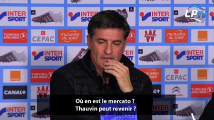 Michel : "Le mercato ? Je n'y peux rien !"