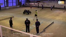 Stanislas Delaye sur le gong, Club Elite Masculin J8, Romans vs Montélimar, Sport-Boules, saison 2015-2016