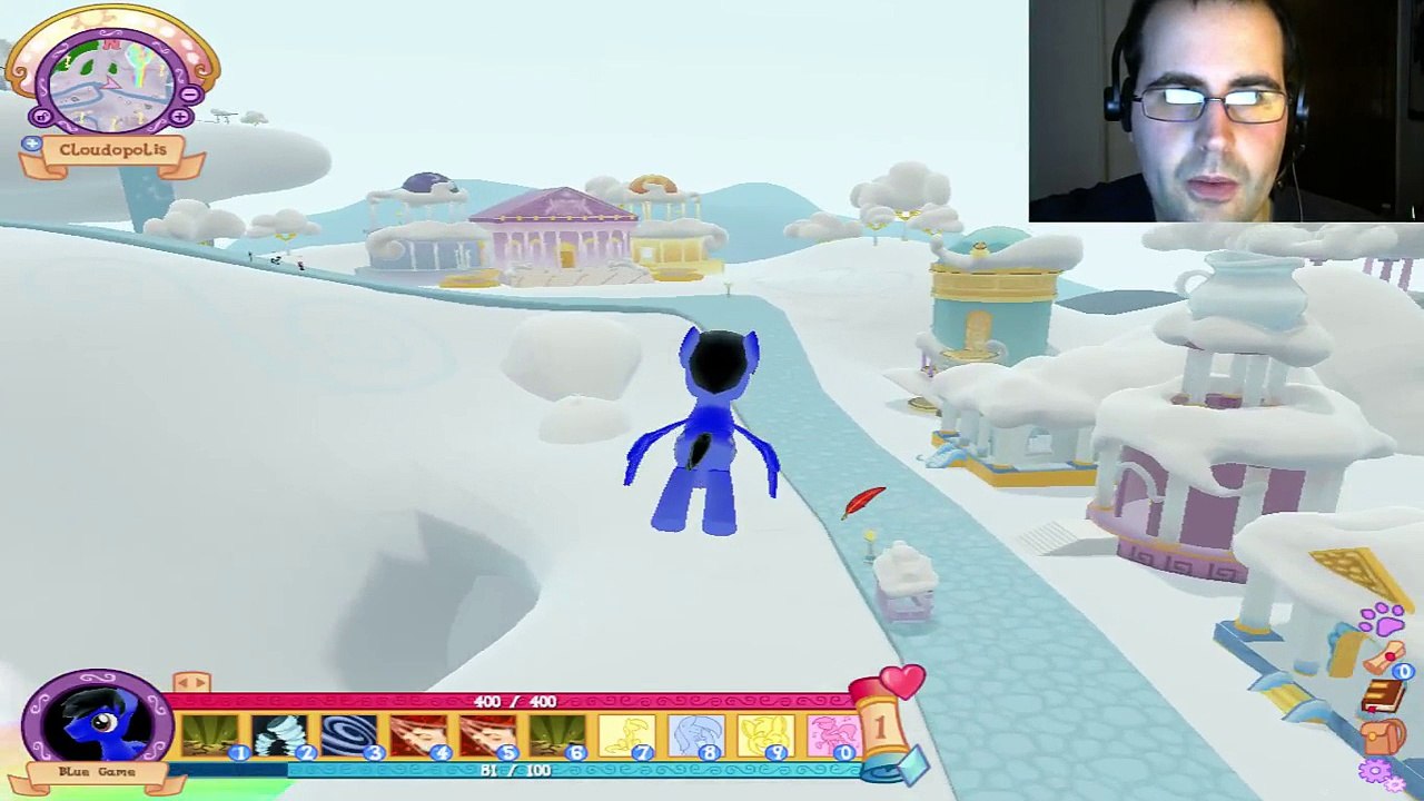 Legend Of Equestria, Episodio 3, Soy un pegaso! En Cloudsdale.