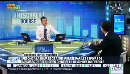 Les tendances sur les marchés: "Il est fort à parier que l'année 2016 continuera d'être un chantier boursier très chahuté", Yves Maillot - 19/01