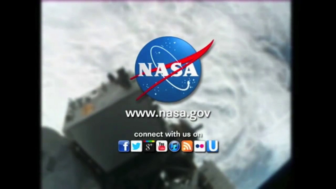 Superstorm Sandy seen from space