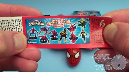 Spider-Man Surprise Egg Opening Party! With a HUGE GIANT JUMBO Surprise Egg! Part 2