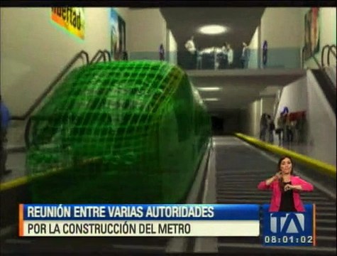 Reunión entre varias autoridades por la construcción del Metro