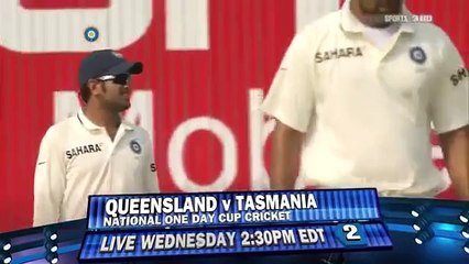 Zaheer Magic Ball to Hilfenhaus. Rare cricket video