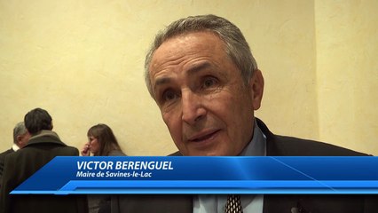Victor Berenguel a présenté ses voeux aux Savinois